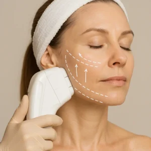 Woman having HI-FU to reduce wrinkles call LA LIPO Felixstowe Now!